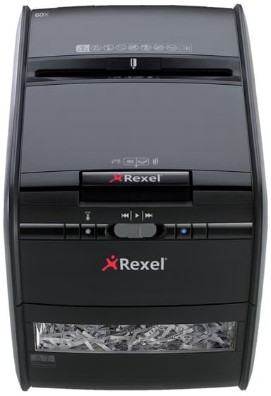 Rexel Auto+ 60X paperisilppuri (ristiinleikkaus)