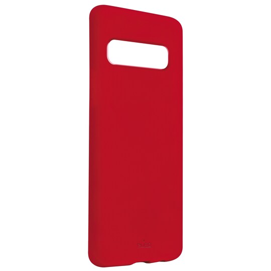 Puro Icon Samsung Galaxy S10 suojakuori (punainen)