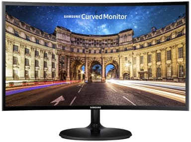 Samsung C27F390 27" kaareva näyttö (musta)