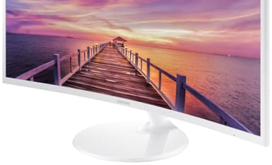 Samsung C32F391 32" kaareva näyttö (valkoinen)