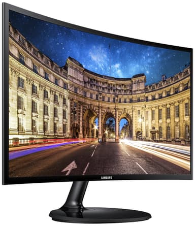 Samsung C27F390 27" kaareva näyttö (musta)