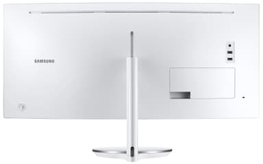 Samsung Curved C34J791 34" kaareva näyttö (hopea/valkoinen)