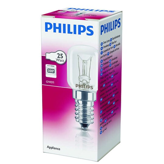 Philips halogeenilamppu uuniin 25W E14 8711500038715