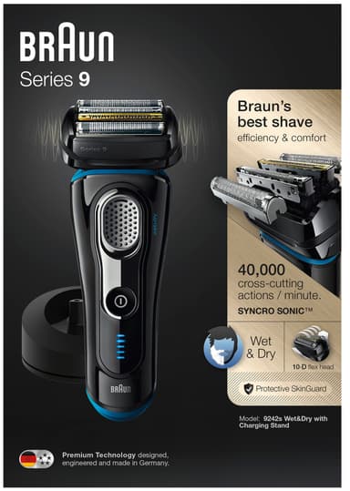 Braun Series 9 parranajokone 9242s