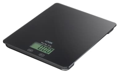Logik digitaalinen keittiövaaka LKSB0519E (musta)