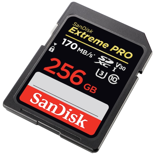 SanDisk SDXC Extreme Pro 256 GB muistikortti