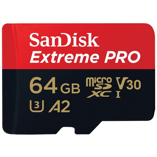 SanDisk MicroSDXC Extreme Pro 64 GB muistikortti