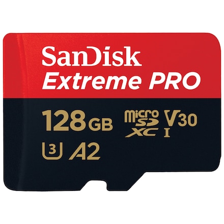SanDisk MicroSDXC Extreme Pro 128 GB muistikortti