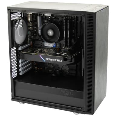 Edge Esports pelitietokone 2060/AMD (musta)