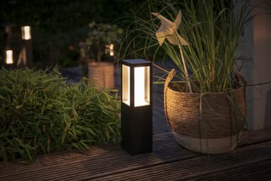Philips Hue Impress WACA pylväsvalaisin (lisäkappale, musta) 24V