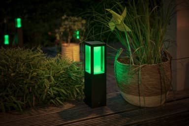 Philips Hue Impress WACA pylväsvalaisin (lisäkappale, musta) 24V
