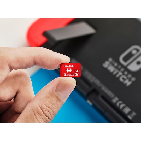 SanDisk MicroSDXC Nintendo Switch muistikortti 128 GB