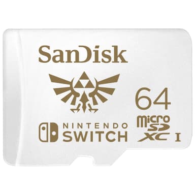 SanDisk MicroSDXC Nintendo Switch muistikortti 64 GB