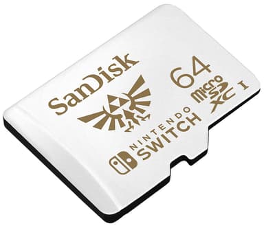 SanDisk MicroSDXC Nintendo Switch muistikortti 64 GB