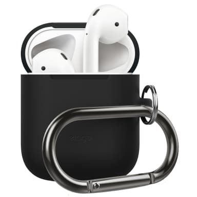 Elago AirPods suojakotelo (musta)