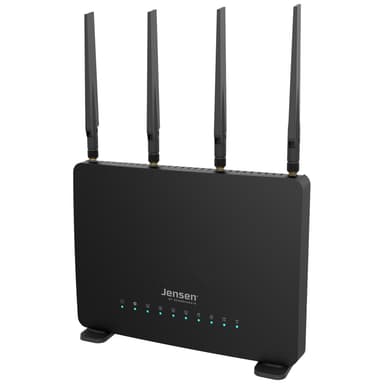 Jensen Lynx 9000 WiFi reititin (musta)