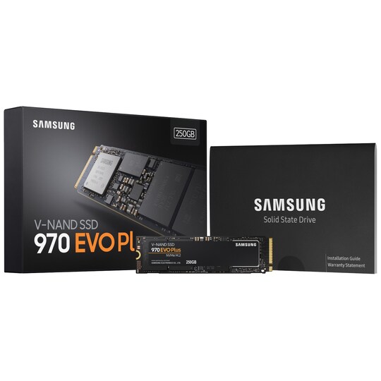 Samsung 970 EVO Plus M.2 SSD-muisti (250 GB)