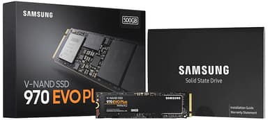 Samsung 970 EVO Plus M.2 SSD-muisti (500 GB)