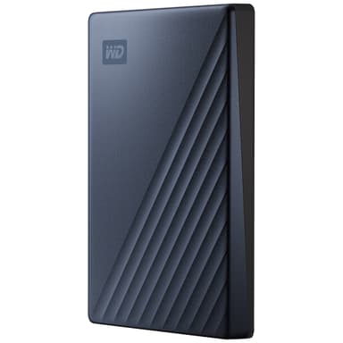 WD My Passport Ultra USB-C 2 TB kannettava kovalevy (sininen)