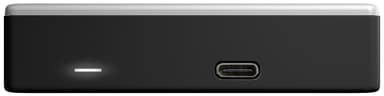 WD My Passport Ultra USB-C 4 TB kannettava kovalevy (hopea)
