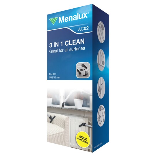 Menalux 3-in-1 Clean suulake AC0202