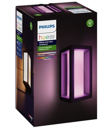 Philips Hue Impress WACA seinälyhty (musta)