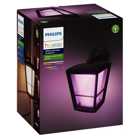 Philips Hue White and color ambiance Econic seinälyhty 1744030P7