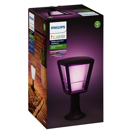 Philips Hue White and color ambiance Econic pylväsvalaisin 1744130P7