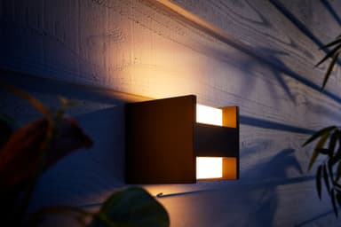 Philips Hue White ambiance Fuzo seinälyhty ulkokäyttöön 1744430P7