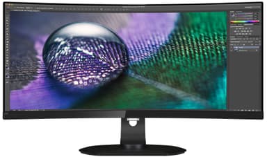 Philips Brilliance 349P7FUBEB 34" kaareva näyttö (musta)
