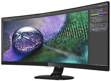 Philips Brilliance 349P7FUBEB 34" kaareva näyttö (musta)