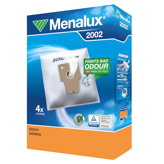 Menalux pölypussit 2002 (Bosch/Constructa/Privileg/Siemens)