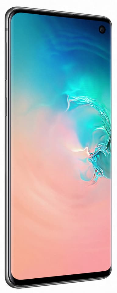 Samsung Galaxy S10 älypuhelin (prism white)
