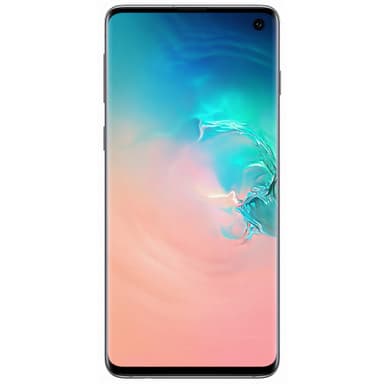 Samsung Galaxy S10 älypuhelin (prism white)