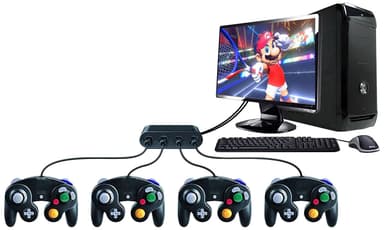 Piranha Nintendo GameCube Nintendo Switch ohjaimen adapteri