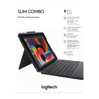 Logitech Slim Combo iPad Pro 10.5 näppäimistökotelo