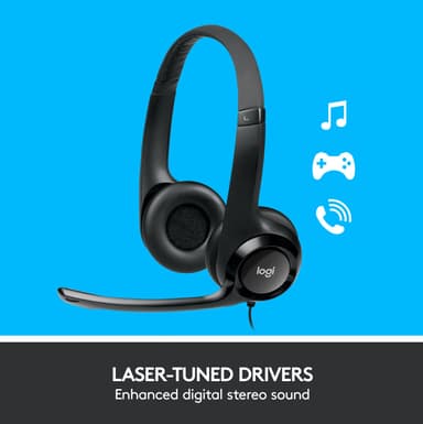 logitech usb kuulokkeet h390