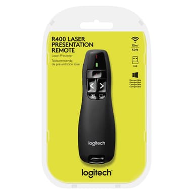 Logitech R400 Presenter ohjain