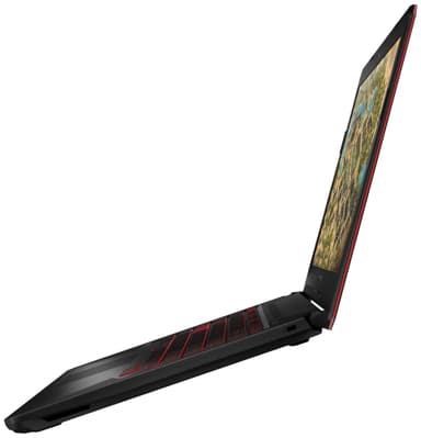 Asus TUF Gaming FX504 15,6" pelikannettava (punainen)