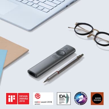 Logitech Spotlight esityskaukosäädin (harmaa)