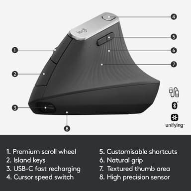 Logitech MX Vertical pystyhiiri