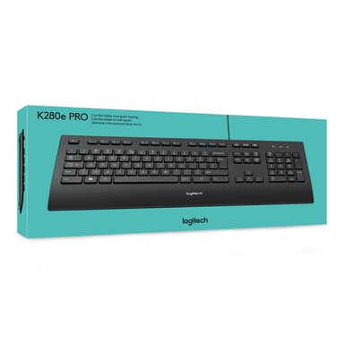 Logitech K280e näppäimistö (musta)