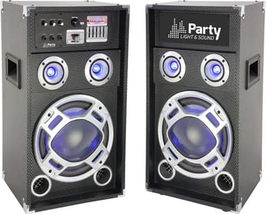 Aktiivinen karaoke kaiutinsetti 300W