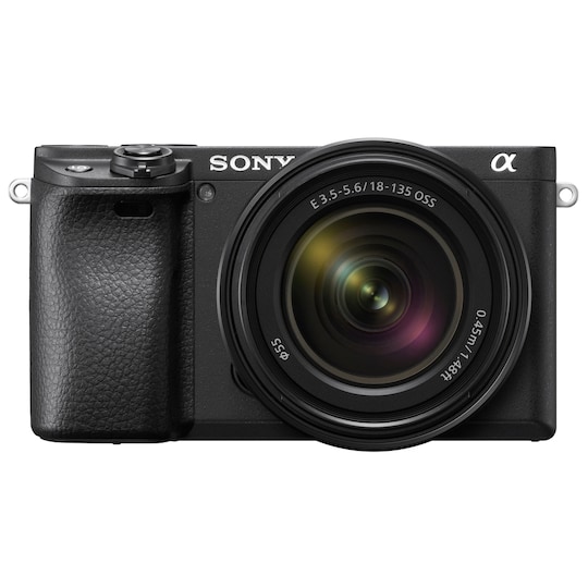 Sony Alpha A6400 järjestelmäkamera + 18-135 mm