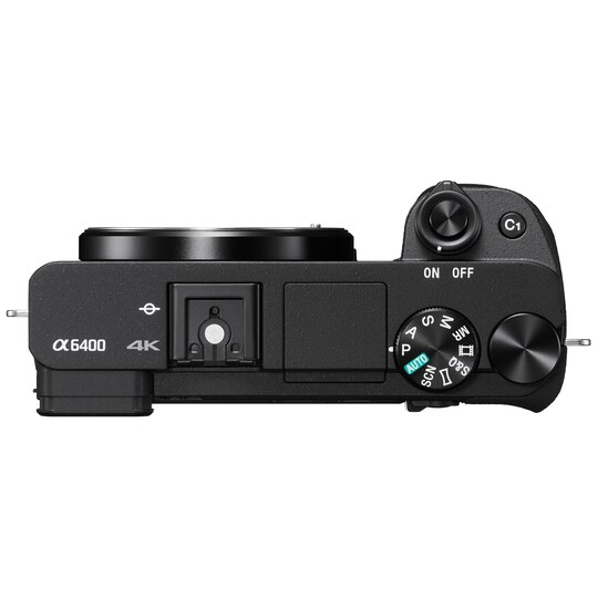 Sony Alpha A6400 järjestelmäkamera + 18-135 mm