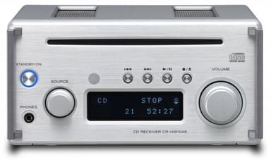 Teac cr-h101dab microanlæg med dab+ og cd-afspiller, sølv