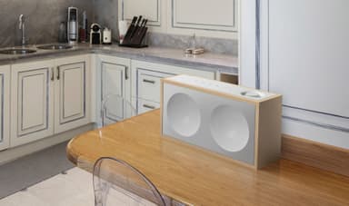 Onkyo ncp-302 trådløs-streaming-højttaler, hvid