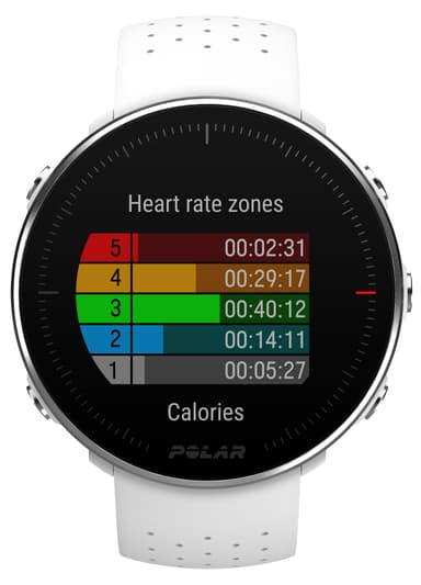 Polar Vantage M GPS-multisportkello S/M (valkoinen)