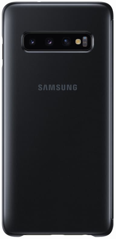 Samsung Galaxy S10 Clear View suojakuori (musta)