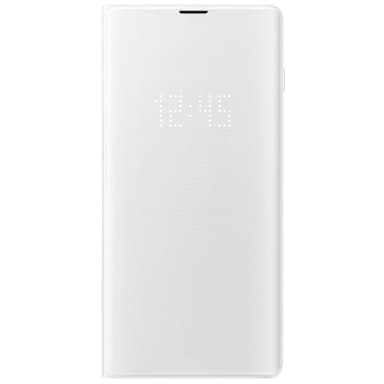 Samsung Galaxy S10 Plus LED View suojakotelo (valkoinen)